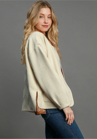 Textured Jacquard Jacket