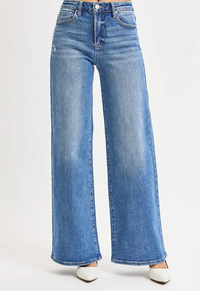 High Rise Wide Leg Jeans