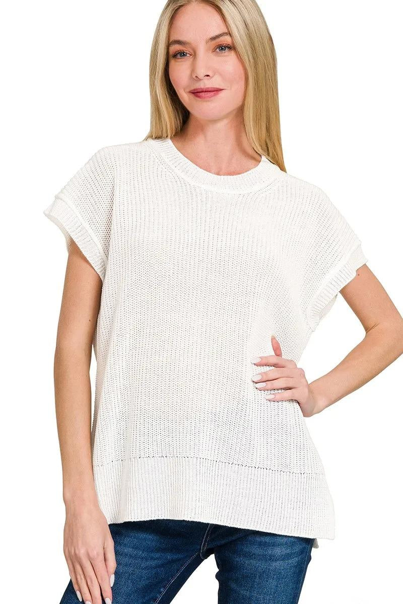 Oversized Crew Neck Sweater