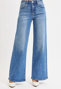 High Rise Wide Leg Jeans