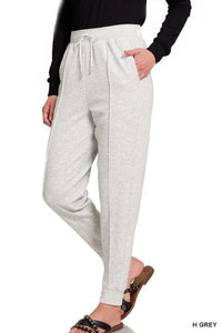 Zenana Drawstring Sweatpants with Pockets