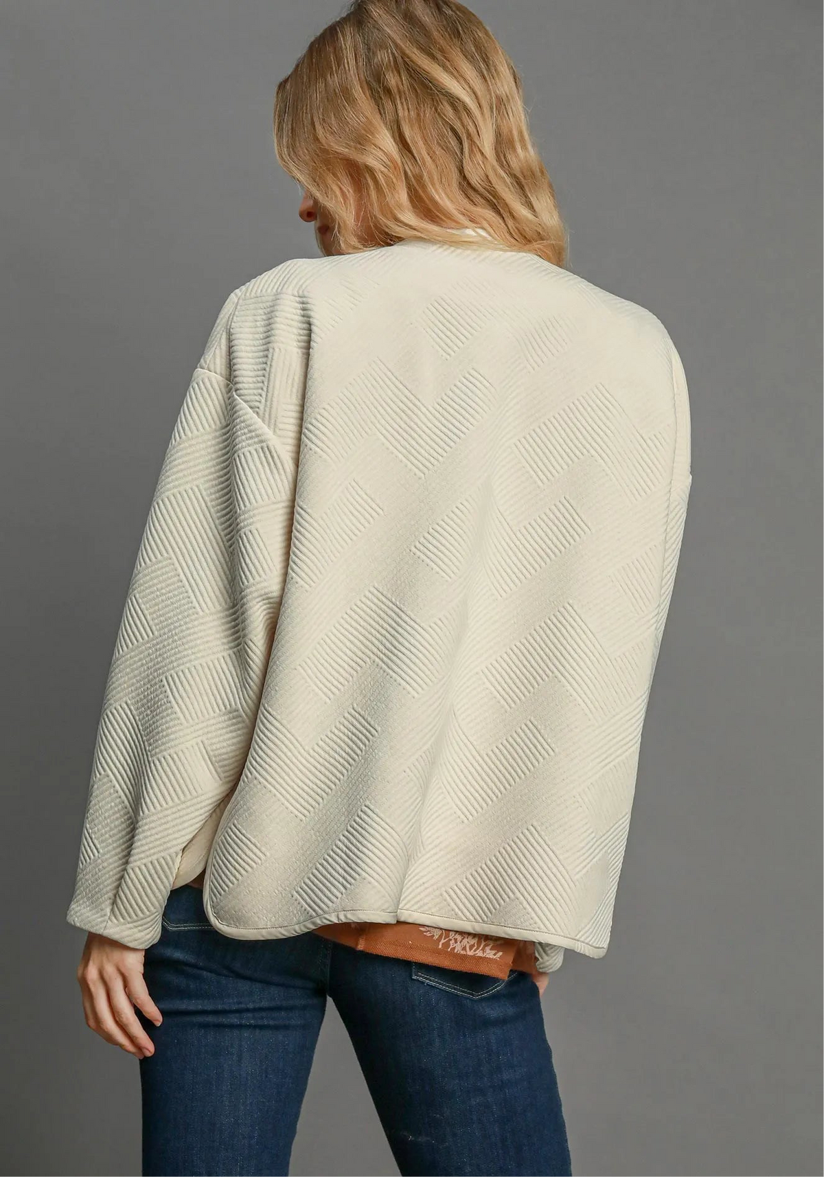 Textured Jacquard Jacket