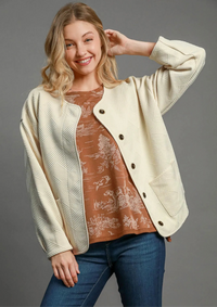 Textured Jacquard Jacket