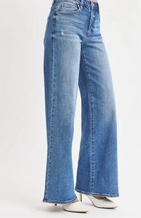 High Rise Wide Leg Jeans